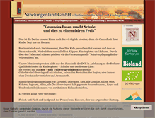 Tablet Screenshot of nibelungenland-catering.de